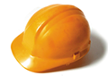 Yellow construction hat